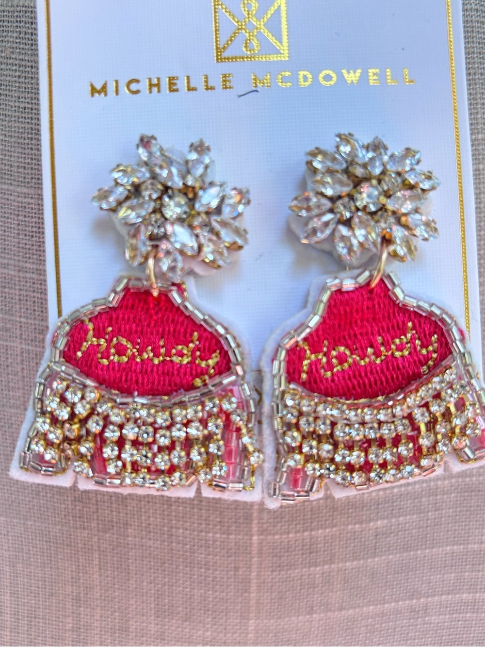 NEW Michelle McDowell “Yeehaw” Earrings - Picture 3 of 5